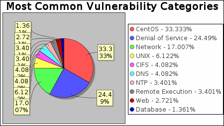 Most Common Vulnerability Categories
